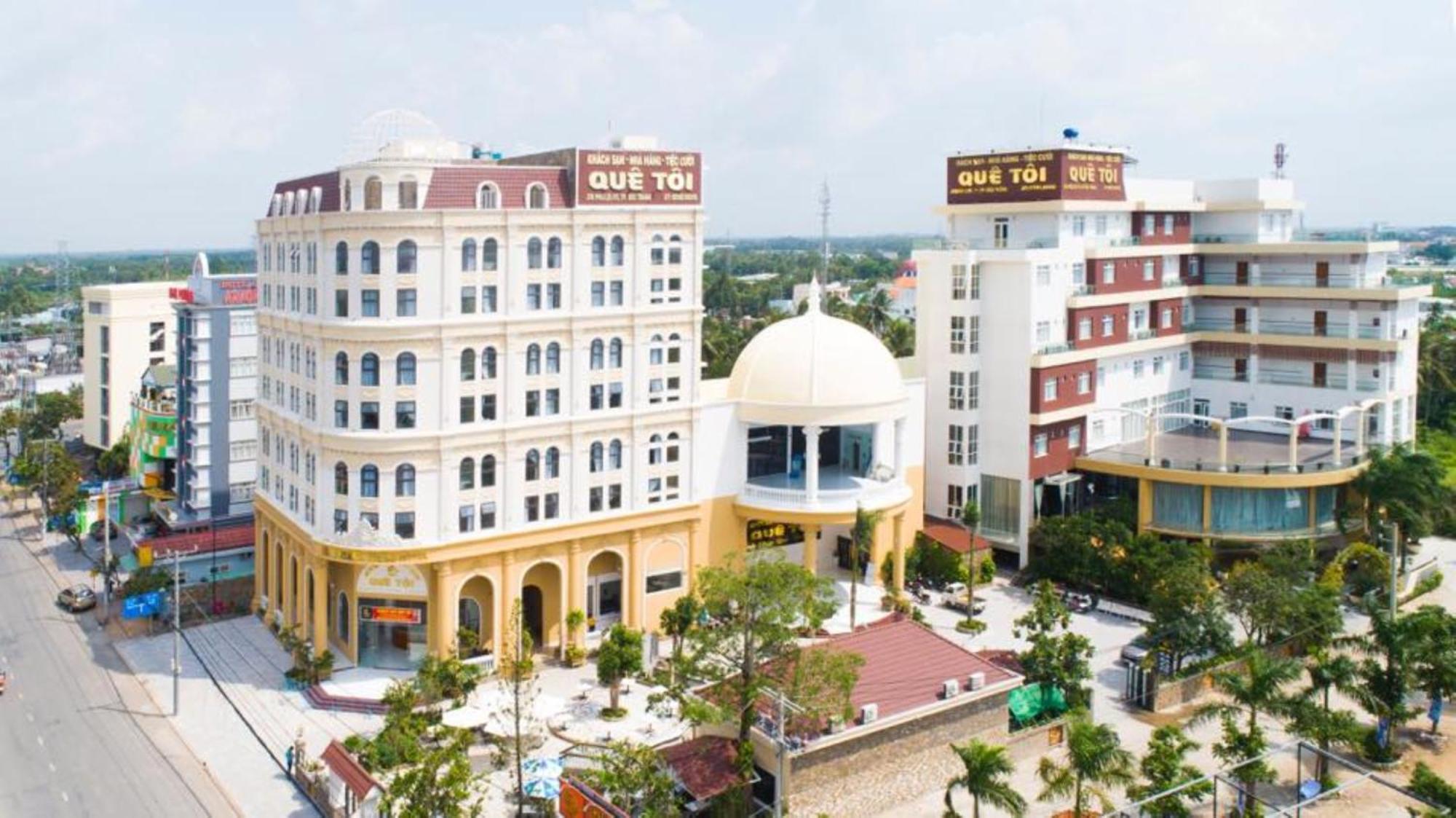 Que Toi Hotel Soc Trang Esterno foto
