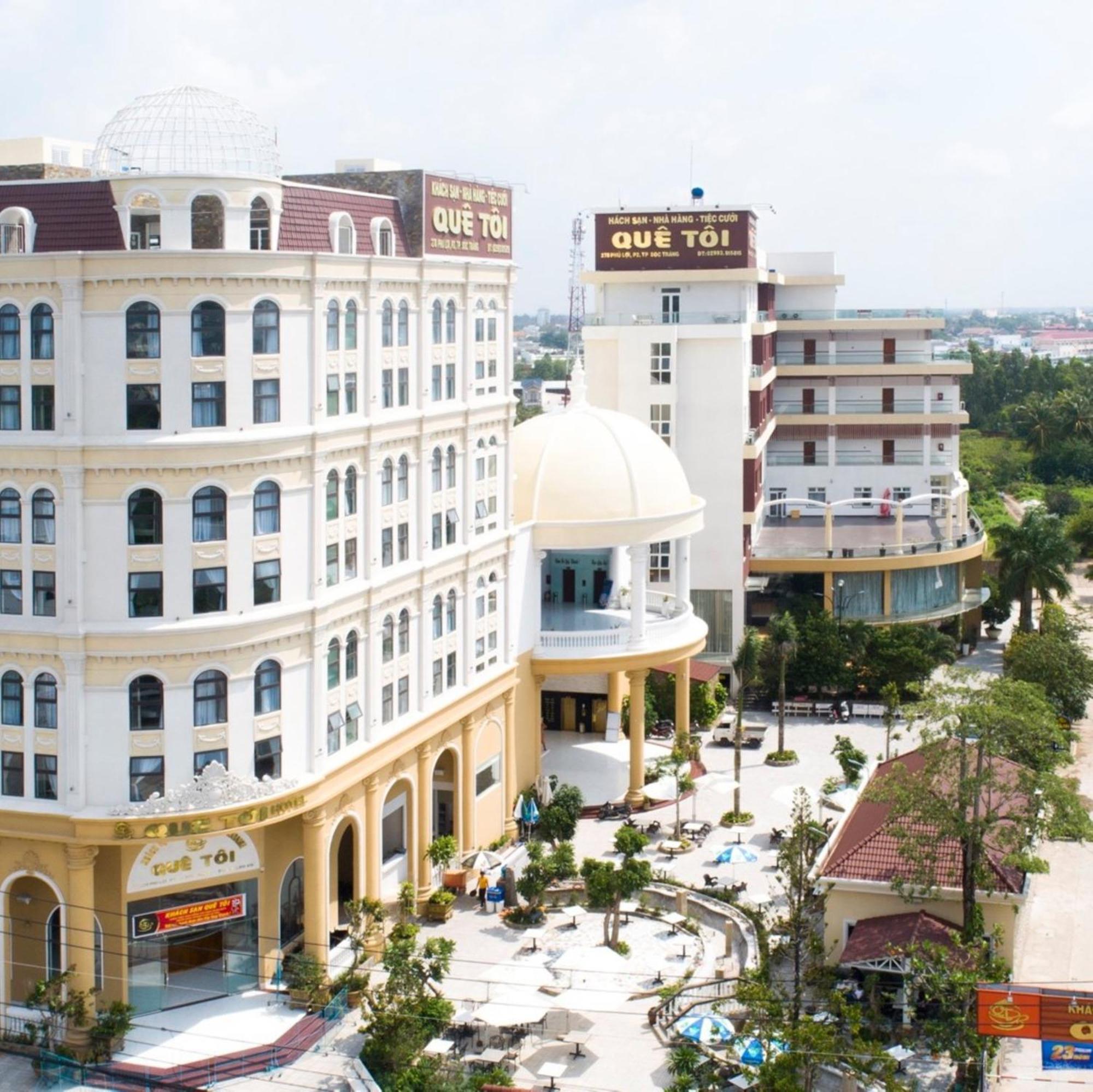 Que Toi Hotel Soc Trang Esterno foto